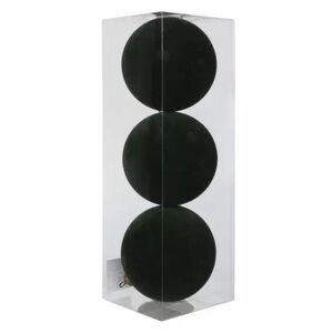 2024 Viral Hobby Lobby Flocked Ornaments - Dark Green